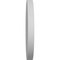 Ekena Millwork Standard Dalton Rosette with Square Edge, 8"W x 5 1/4"H x 1/2"P ROSP080X053X050DAL00 - alternate 2
